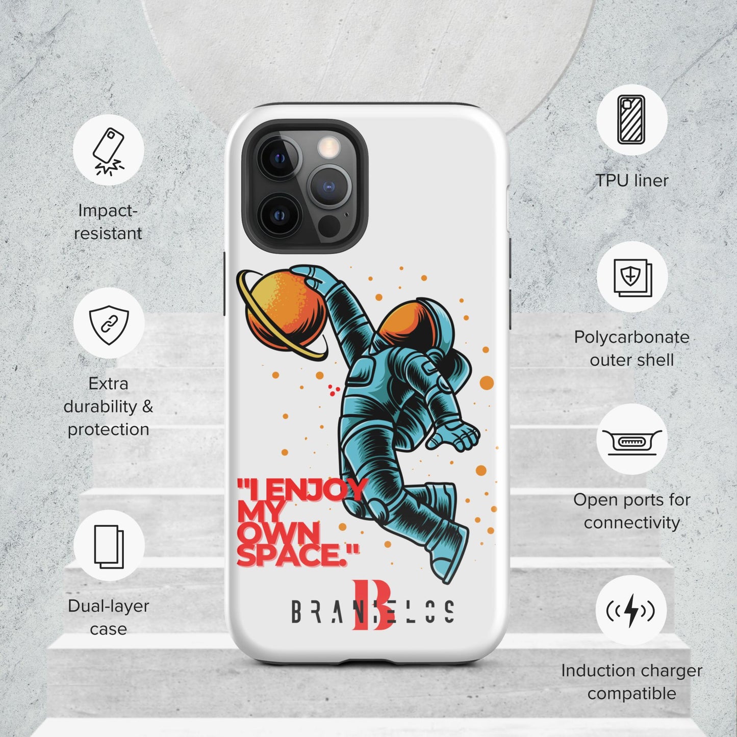 Hardcase iPhone® Handyhülle - Branielos