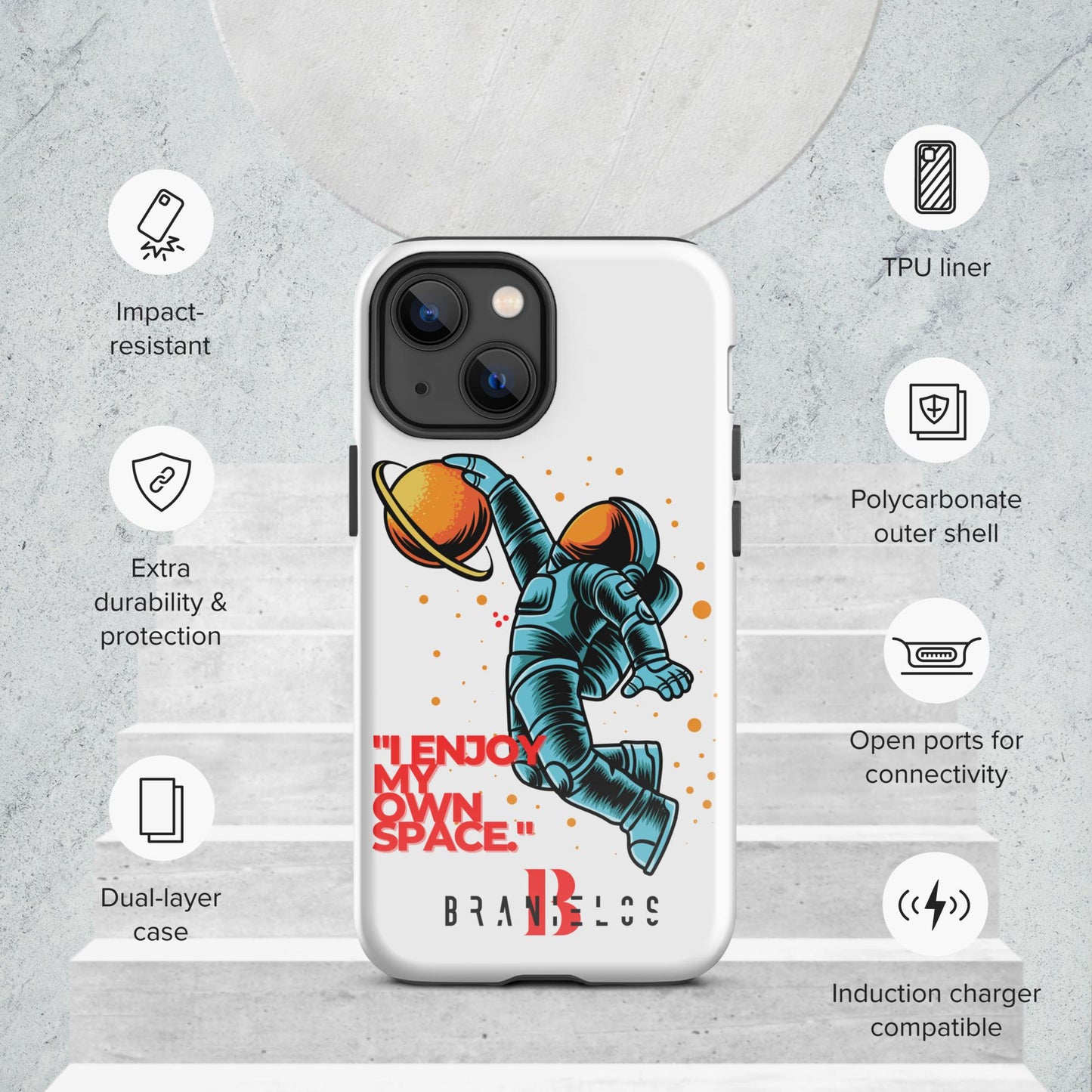 Hardcase iPhone® Handyhülle - Branielos