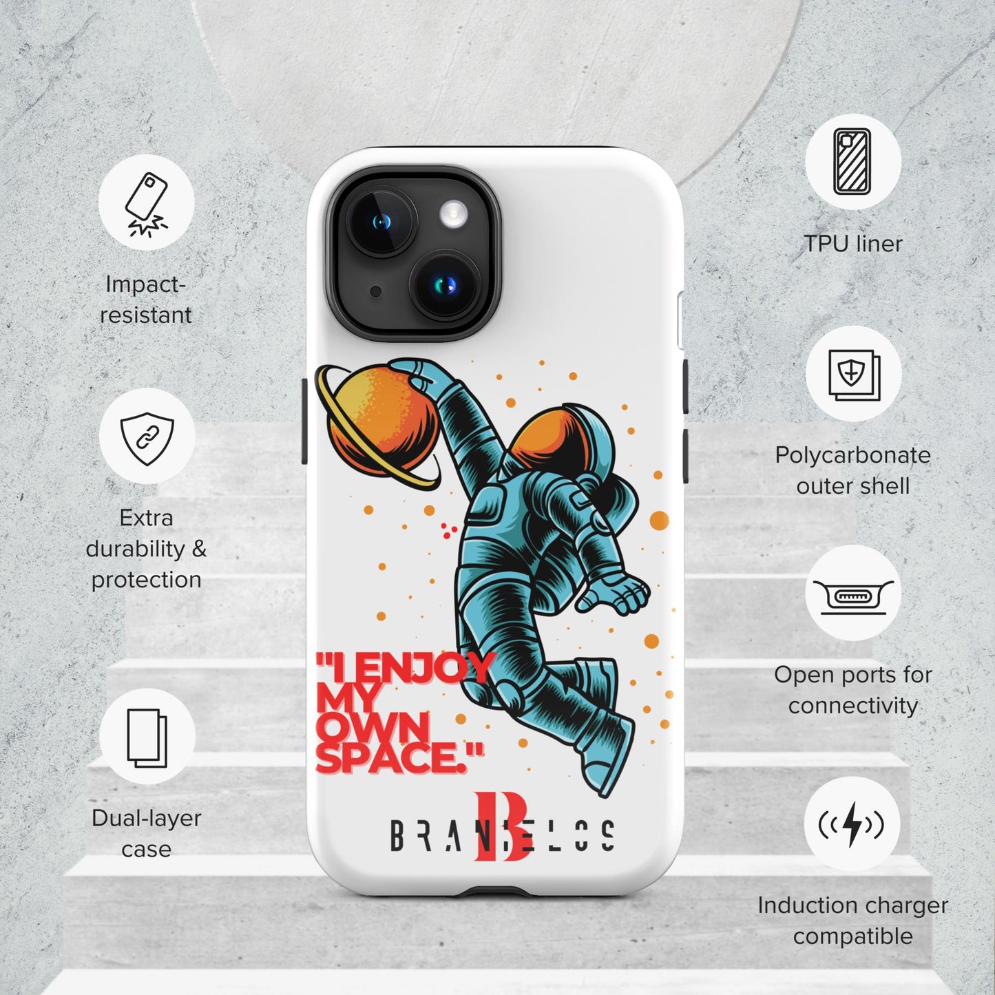 Hardcase iPhone® Handyhülle - Branielos