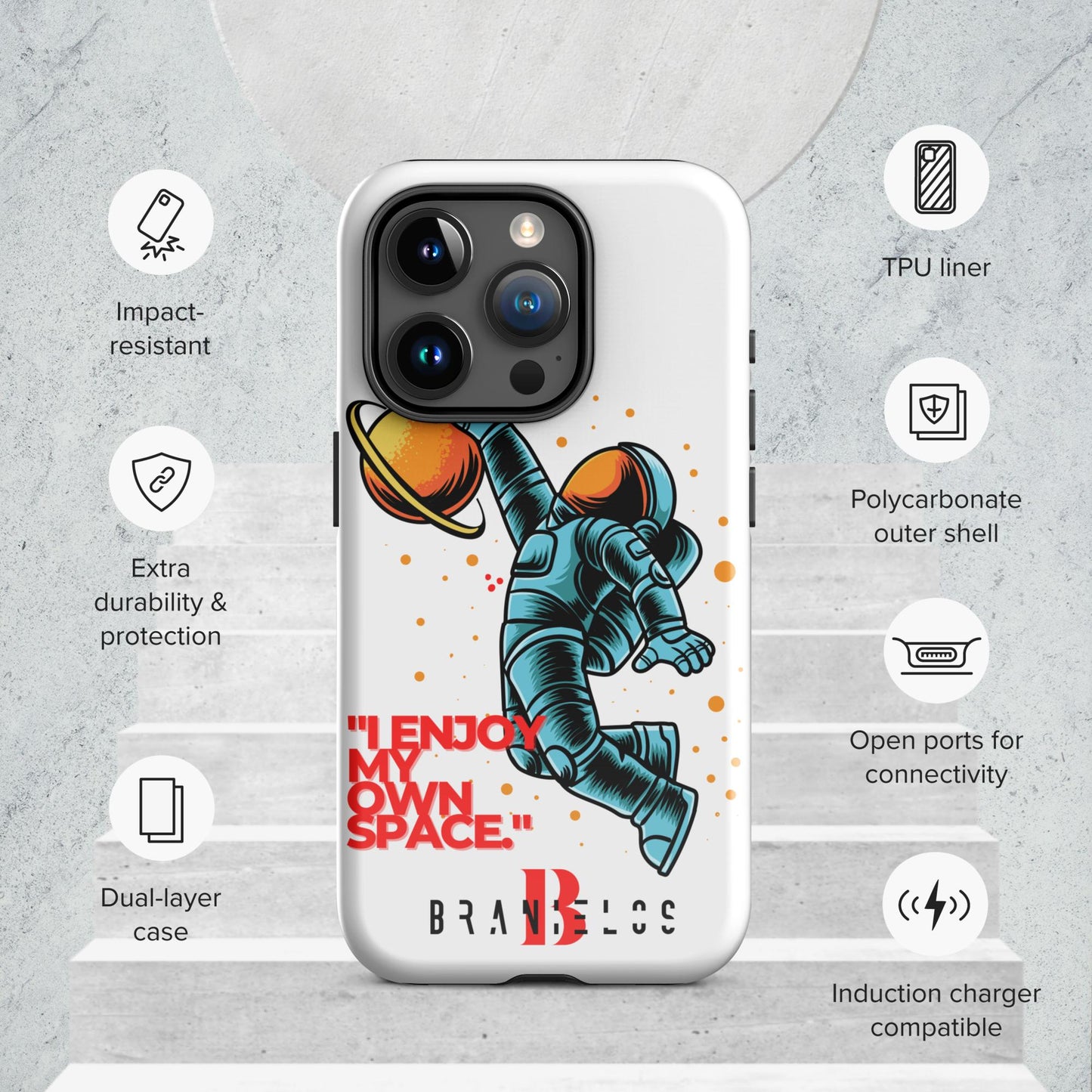 Hardcase iPhone® Handyhülle - Branielos