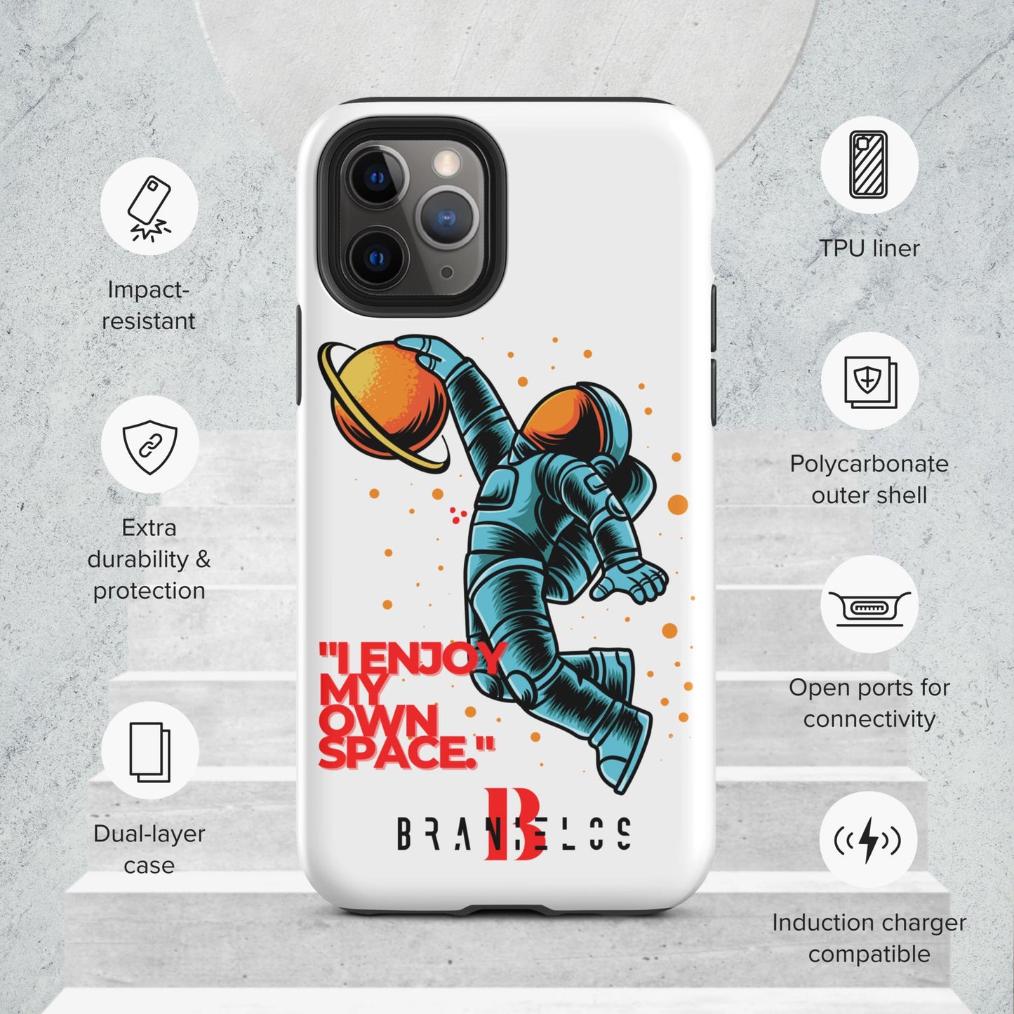 Hardcase iPhone® Handyhülle - Branielos