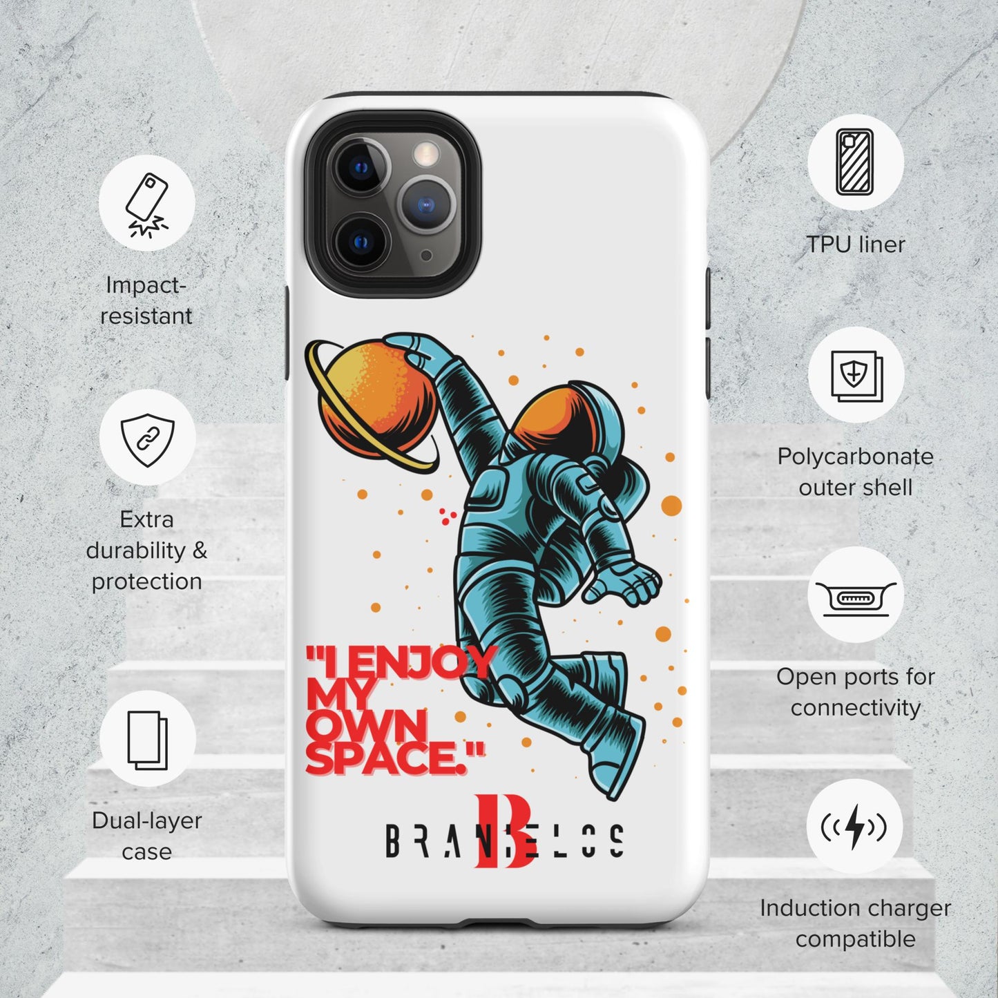 Hardcase iPhone® Handyhülle - Branielos
