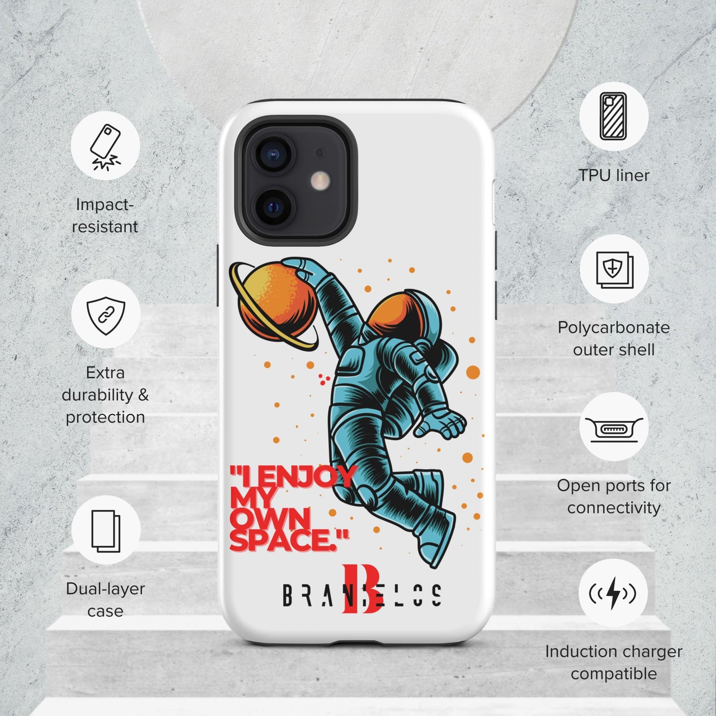 Hardcase iPhone® Handyhülle - Branielos