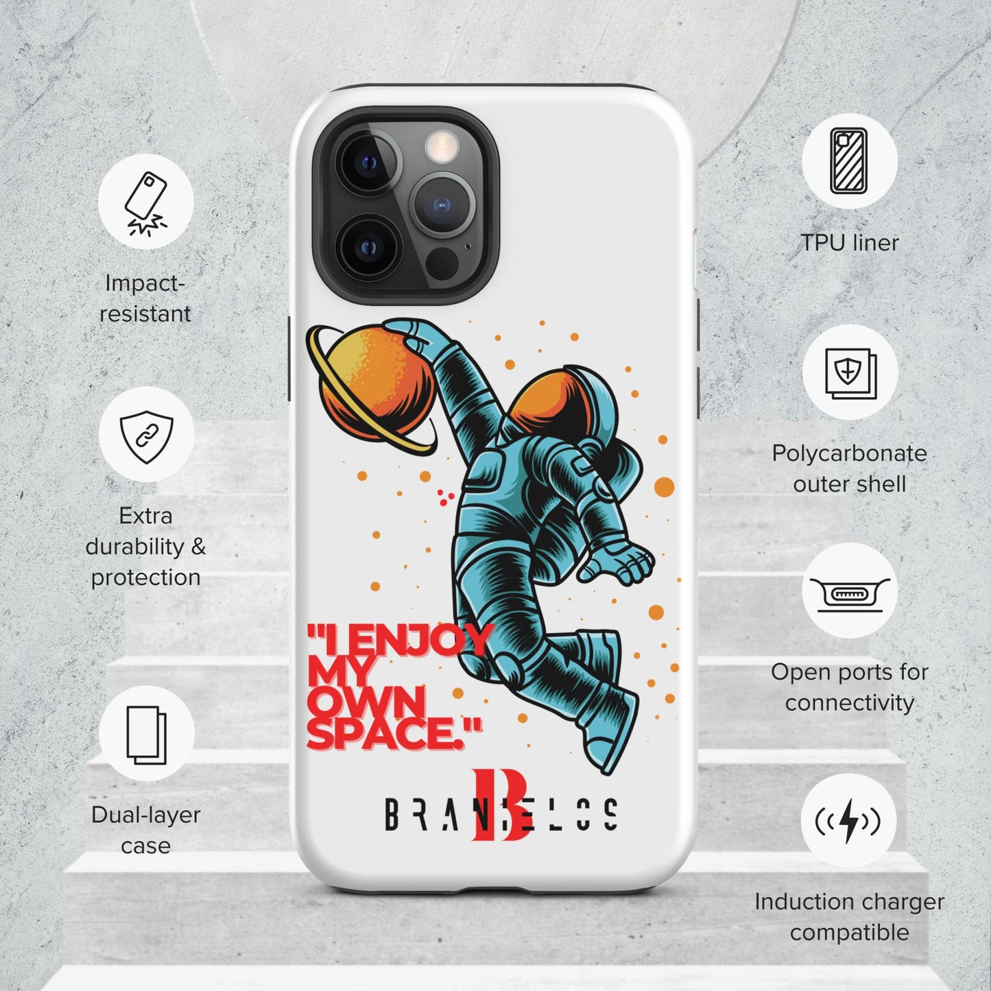 Hardcase iPhone® Handyhülle - Branielos