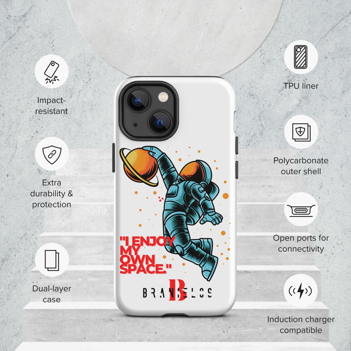 Hardcase iPhone® Handyhülle - Branielos