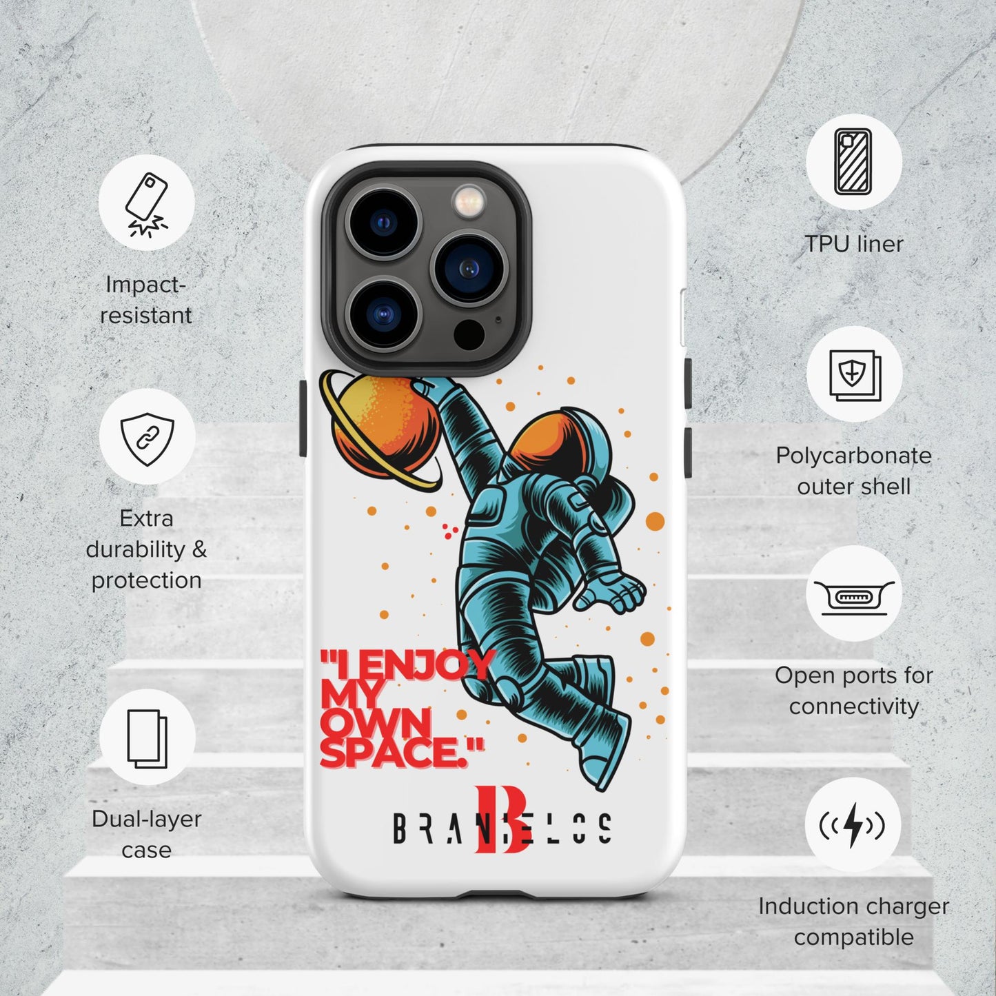 Hardcase iPhone® Handyhülle - Branielos