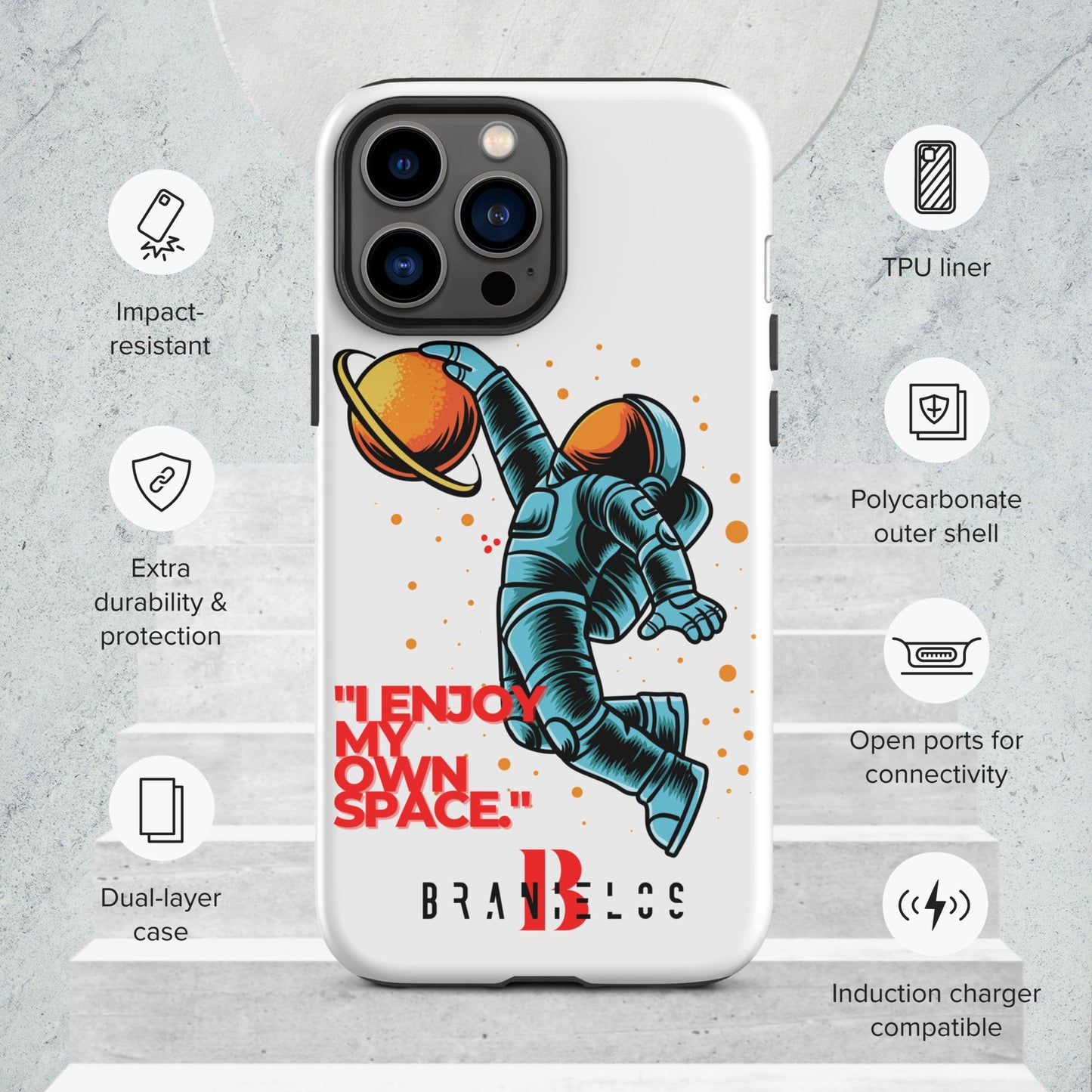 Hardcase iPhone® Handyhülle - Branielos