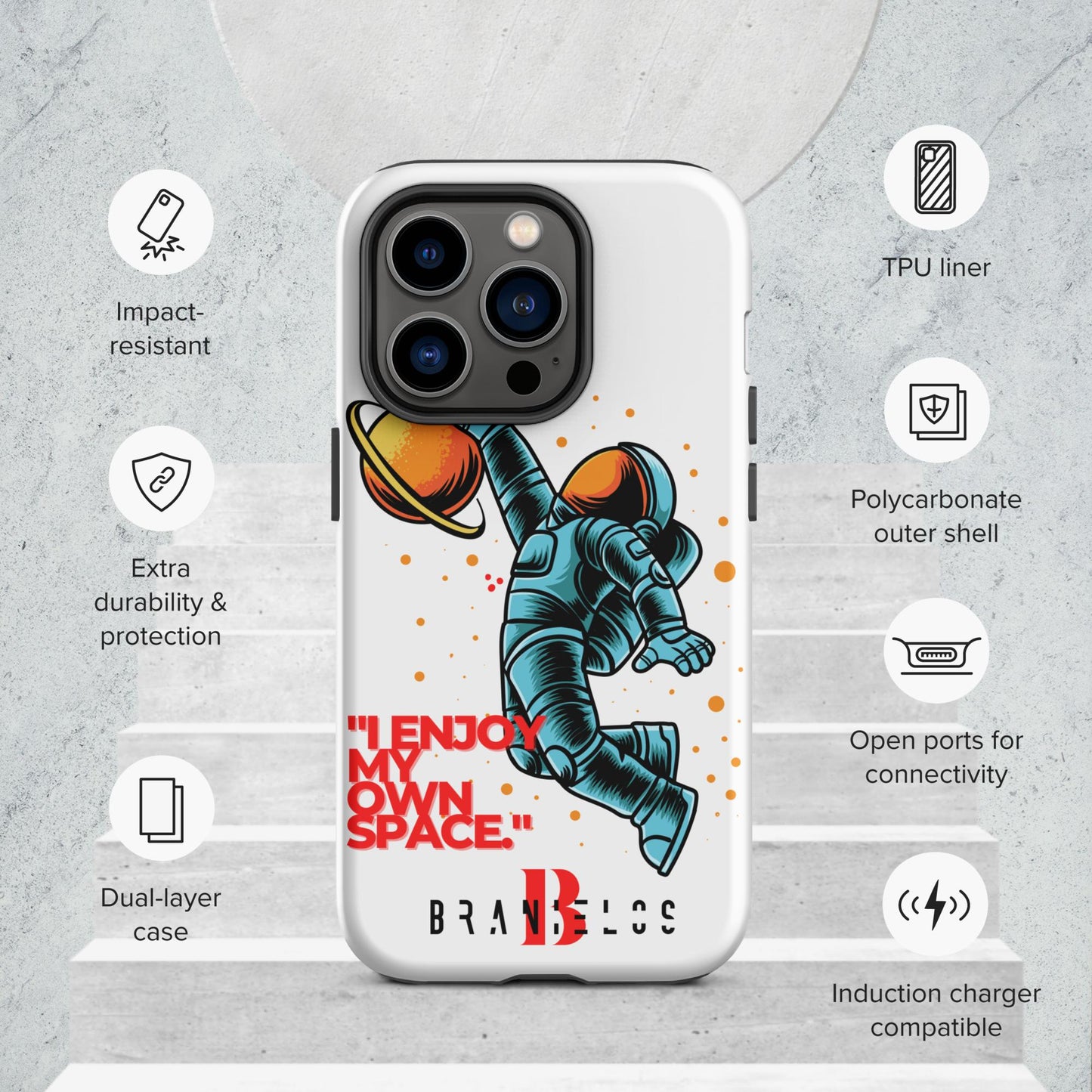 Hardcase iPhone® Handyhülle - Branielos