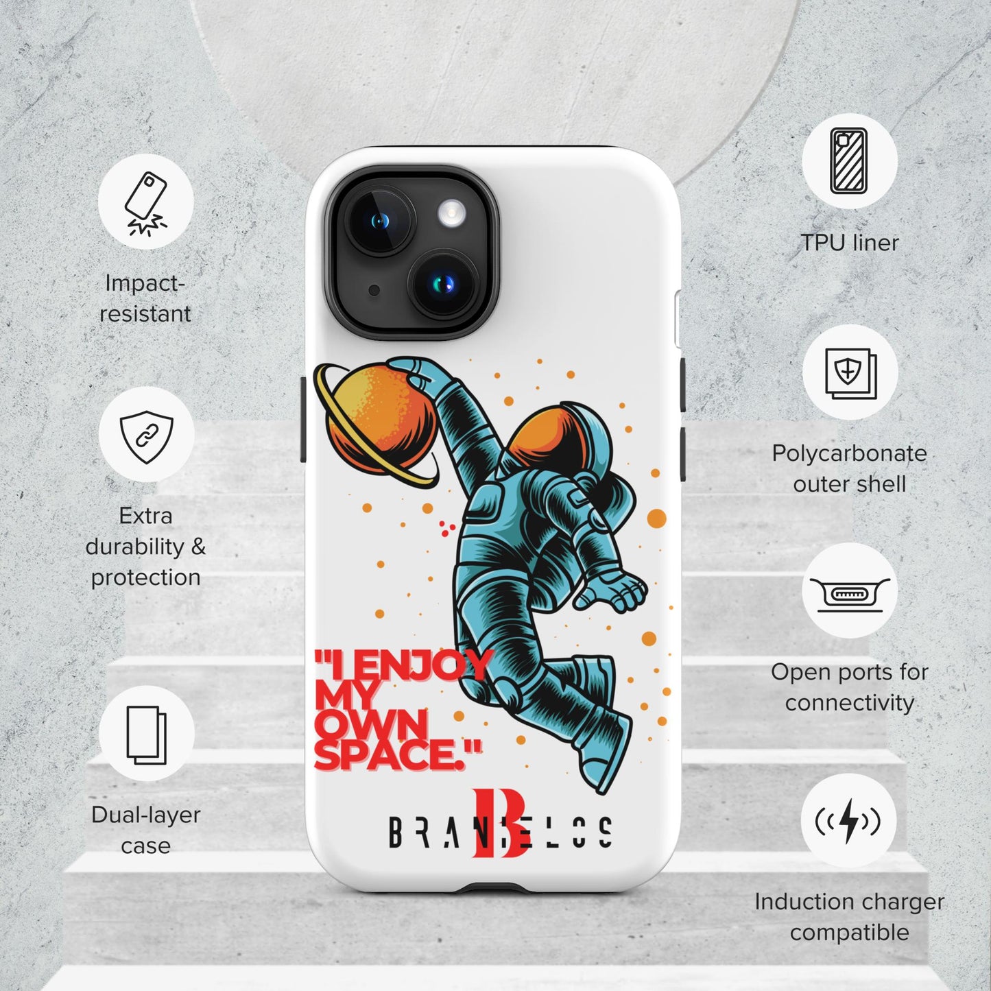 Hardcase iPhone® Handyhülle - Branielos