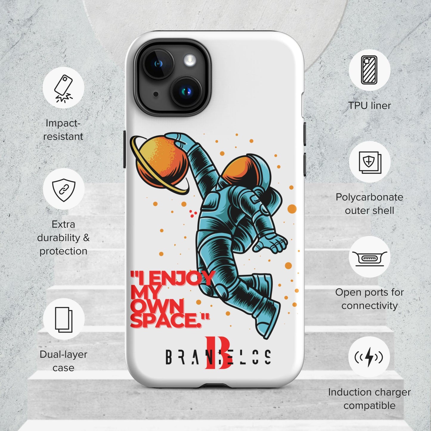 Hardcase iPhone® Handyhülle - Branielos