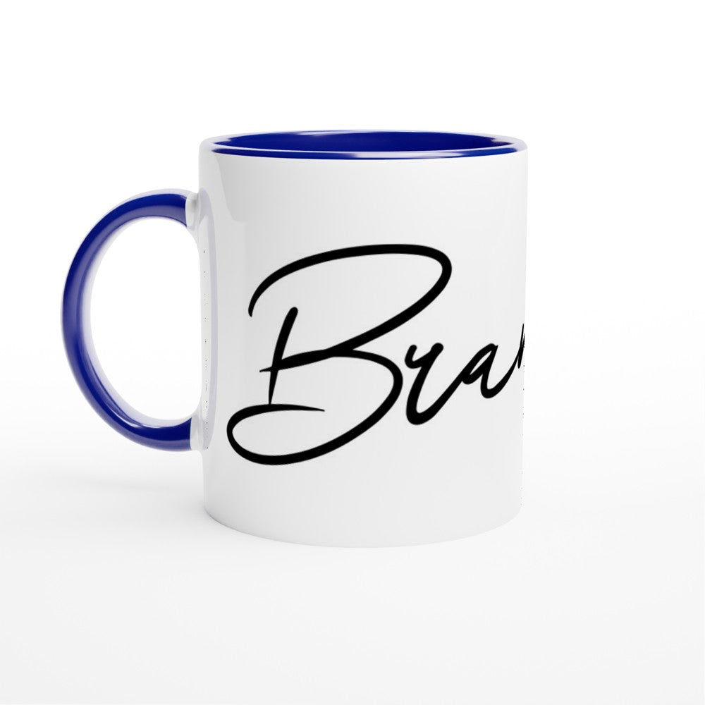 Branielos Keramiktasse mit Farbe an der Innenseite - Branielos