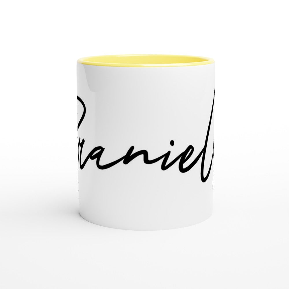 Branielos Keramiktasse mit Farbe an der Innenseite - Branielos