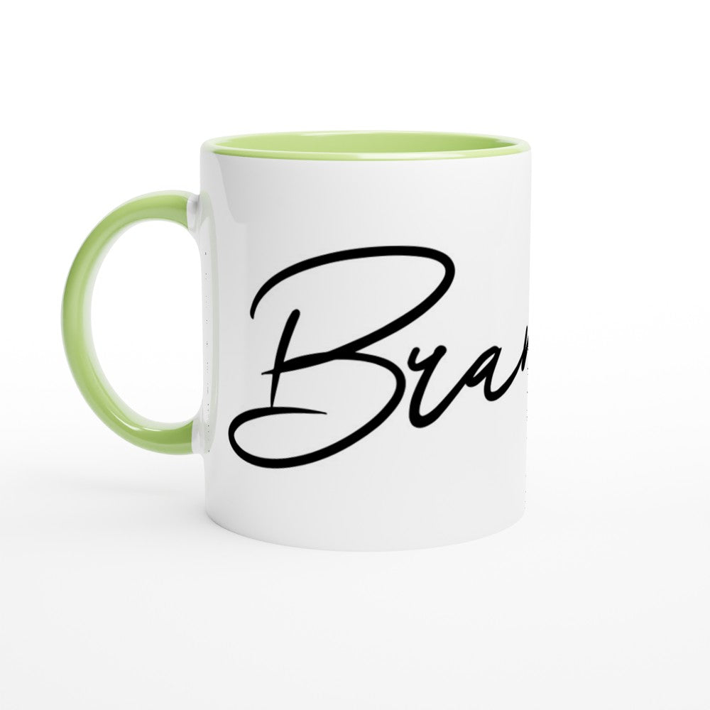 Branielos Keramiktasse mit Farbe an der Innenseite - Branielos