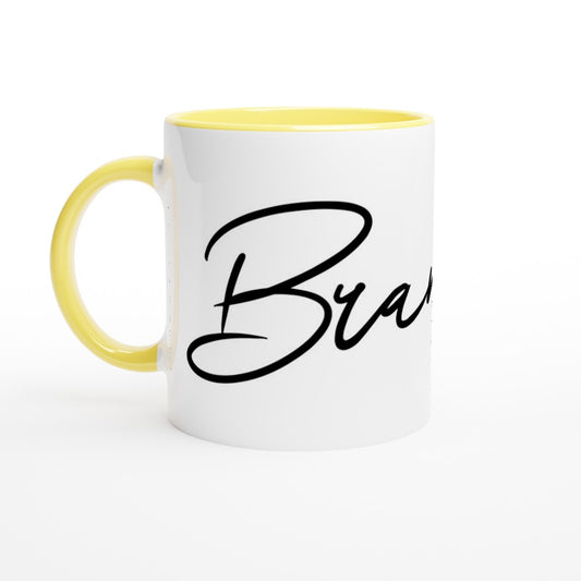 Branielos Keramiktasse mit Farbe an der Innenseite - Branielos
